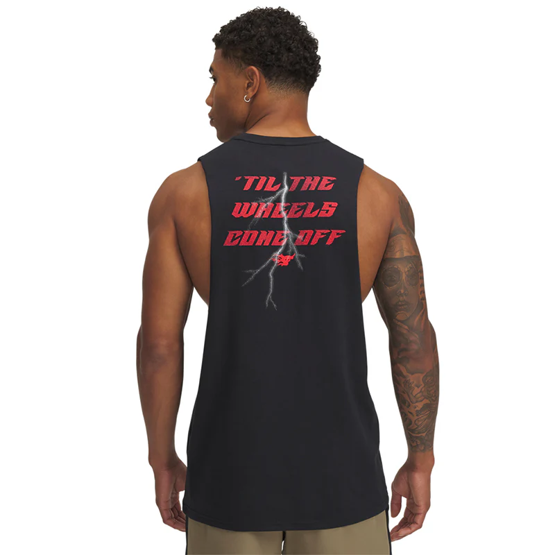 Under Armour Men Project Rock Tank | 1389949-001 - Image 2