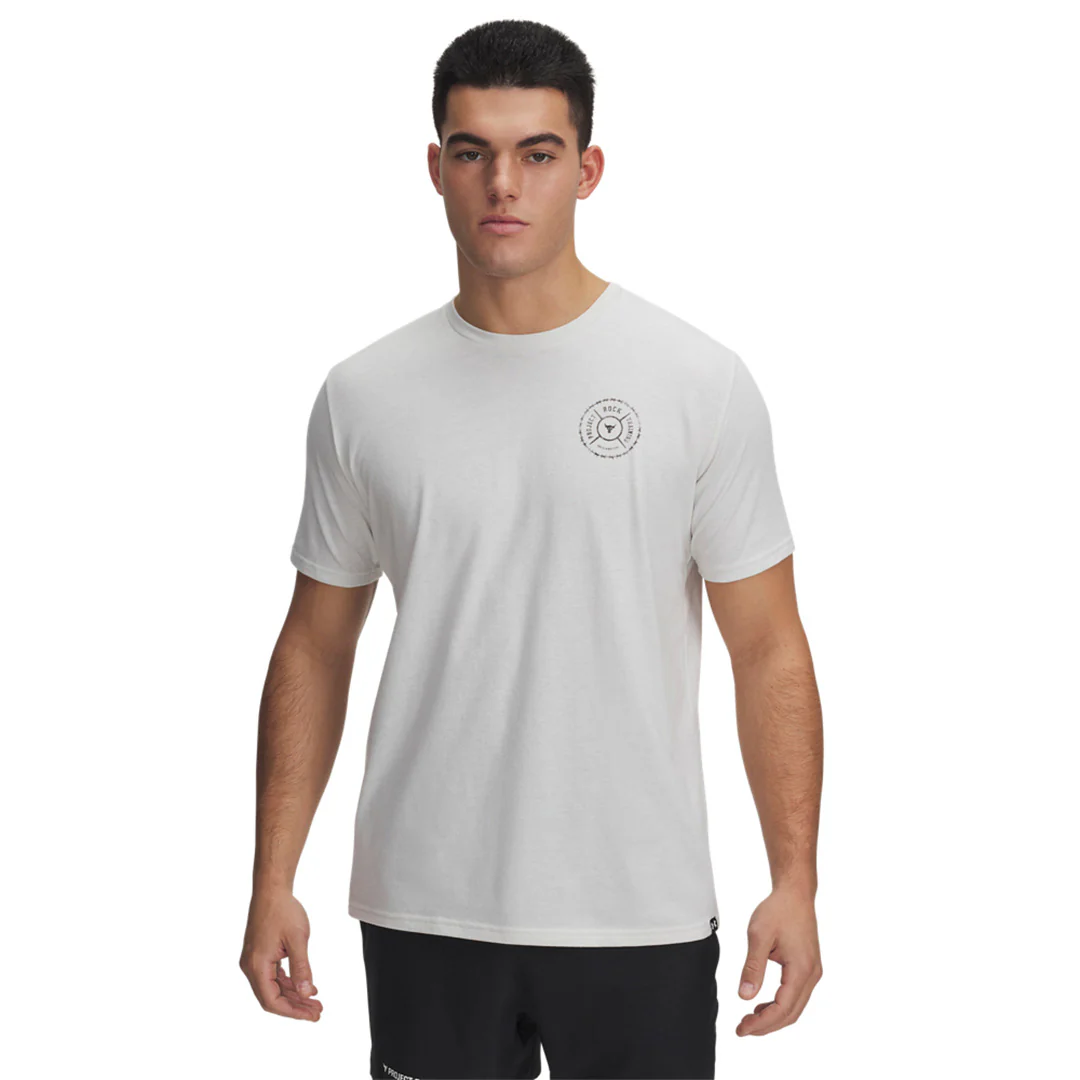 Under Armour Men Project Rock Wire Short Sleeve | 1389985-114