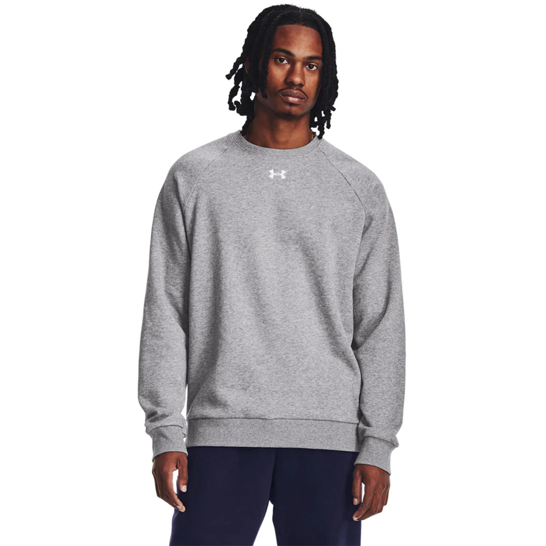 Under Armour Men Rival Fleece Crew | 1379755-025