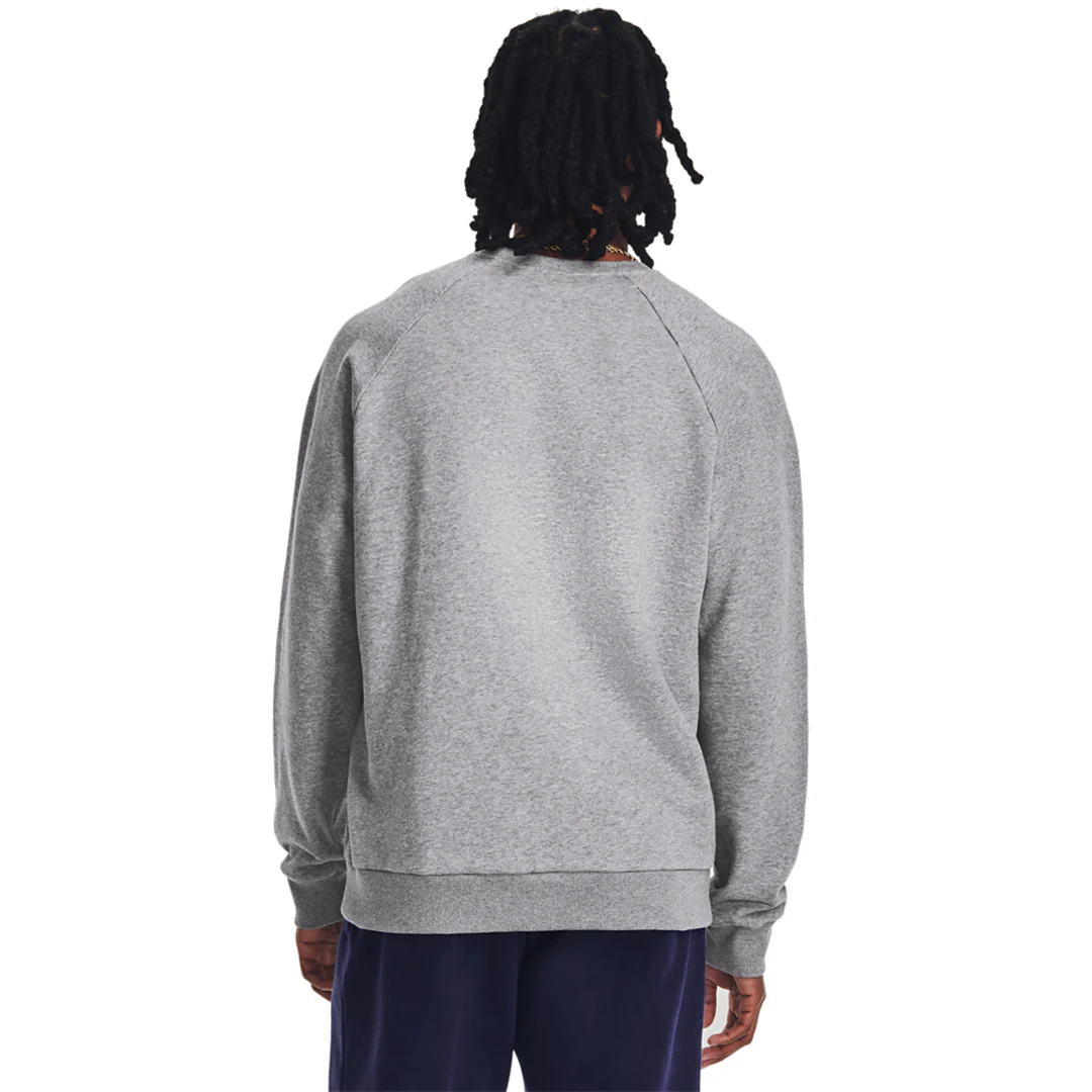 Under Armour Men Rival Fleece Crew | 1379755-025 - Image 2