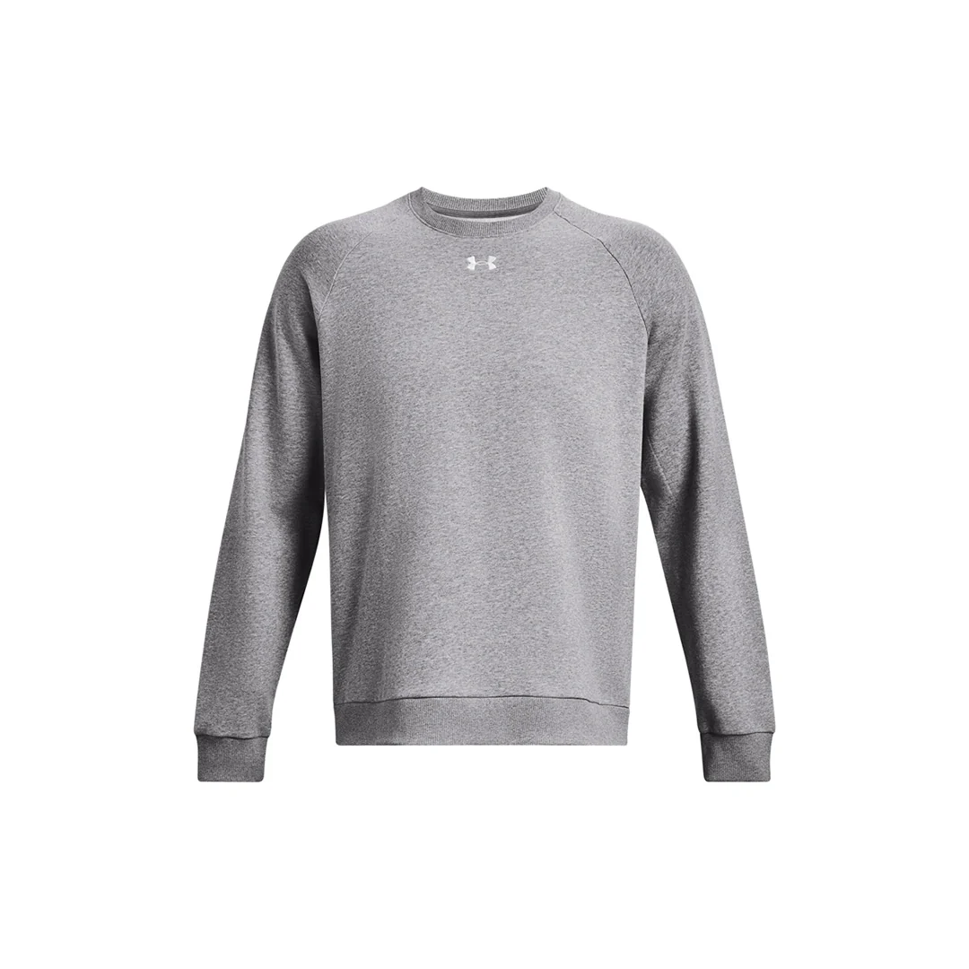 Under Armour Men Rival Fleece Crew | 1379755-025 - Image 3