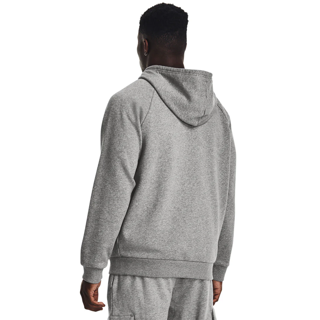 Under Armour Men Rival Fleece Full-Zip Hoodie | 1379767-025 - Image 2