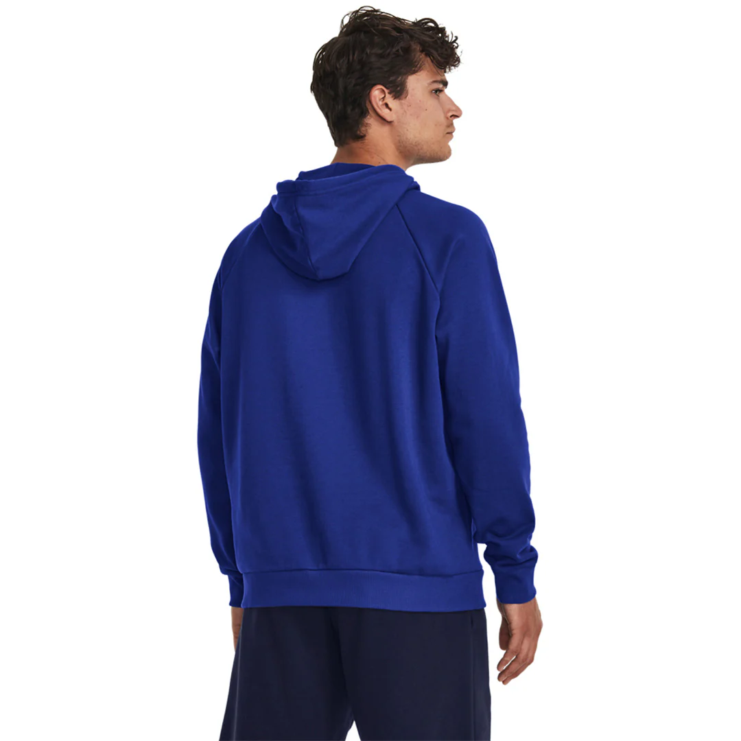 Under Armour Men Rival Fleece Hoodie | 1379757-400 - Image 2