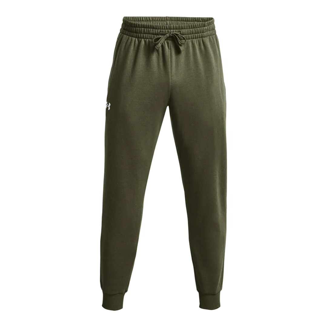 Under Armour Men Rival Fleece Joggers | 1379774-390 - Image 3