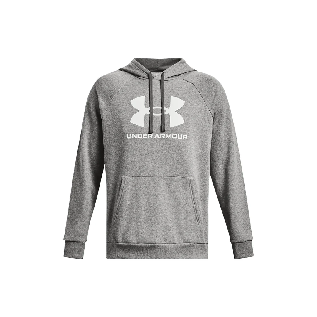 Under Armour Men Rival Fleece Logo Hoodie | 1379758-025 - Image 3