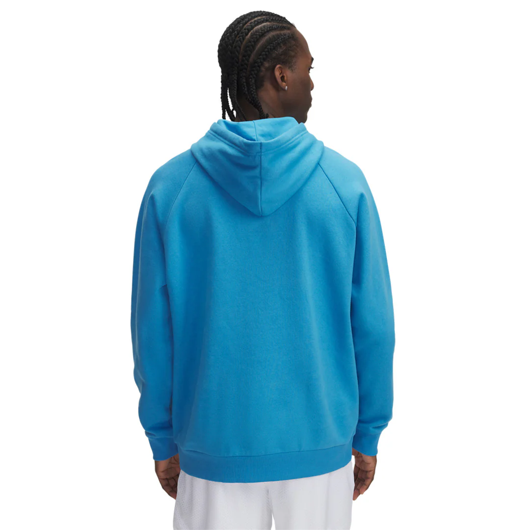 Under Armour Men Rival Fleece Logo Hoodie | 1379758-452 - Image 2