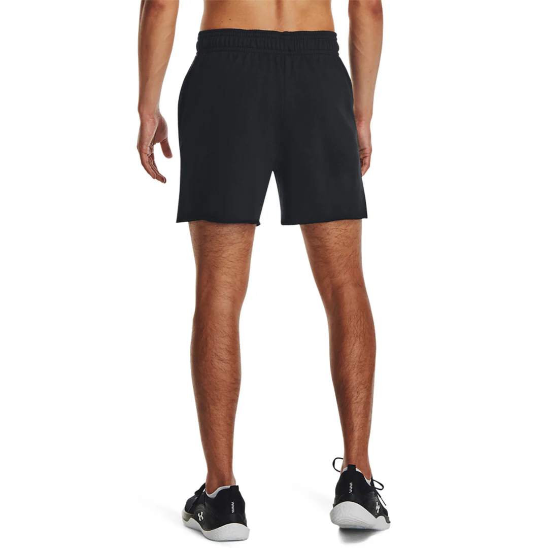 Under Armour Men Rival Terry 6" Shorts | 1382427-001 - Image 2