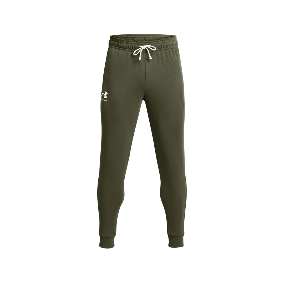 Under Armour Men Rival Terry Joggers | 1380843-390 - Image 3