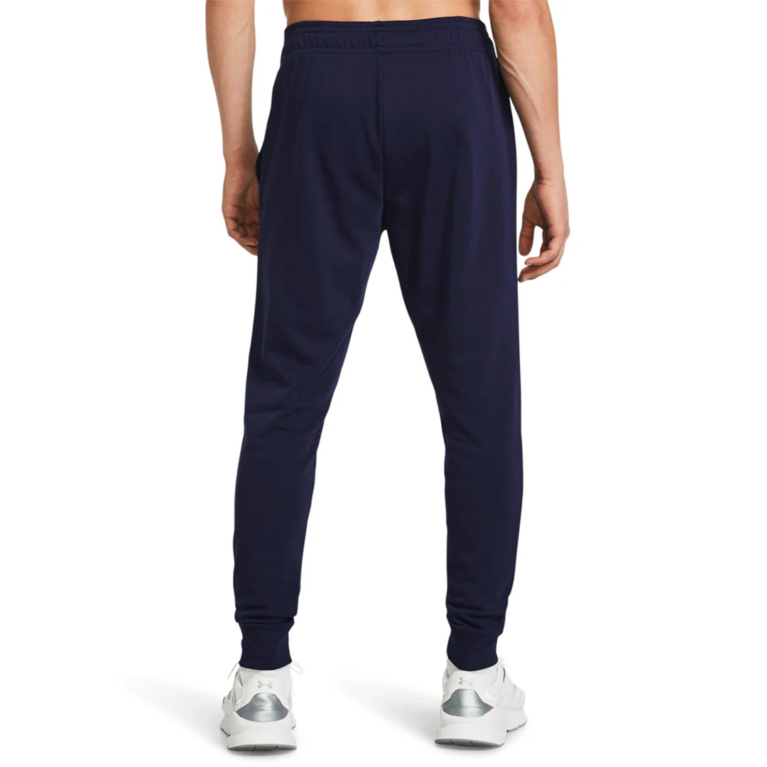 Under Armour Men Rival Terry Joggers | 1380843-410 - Image 2