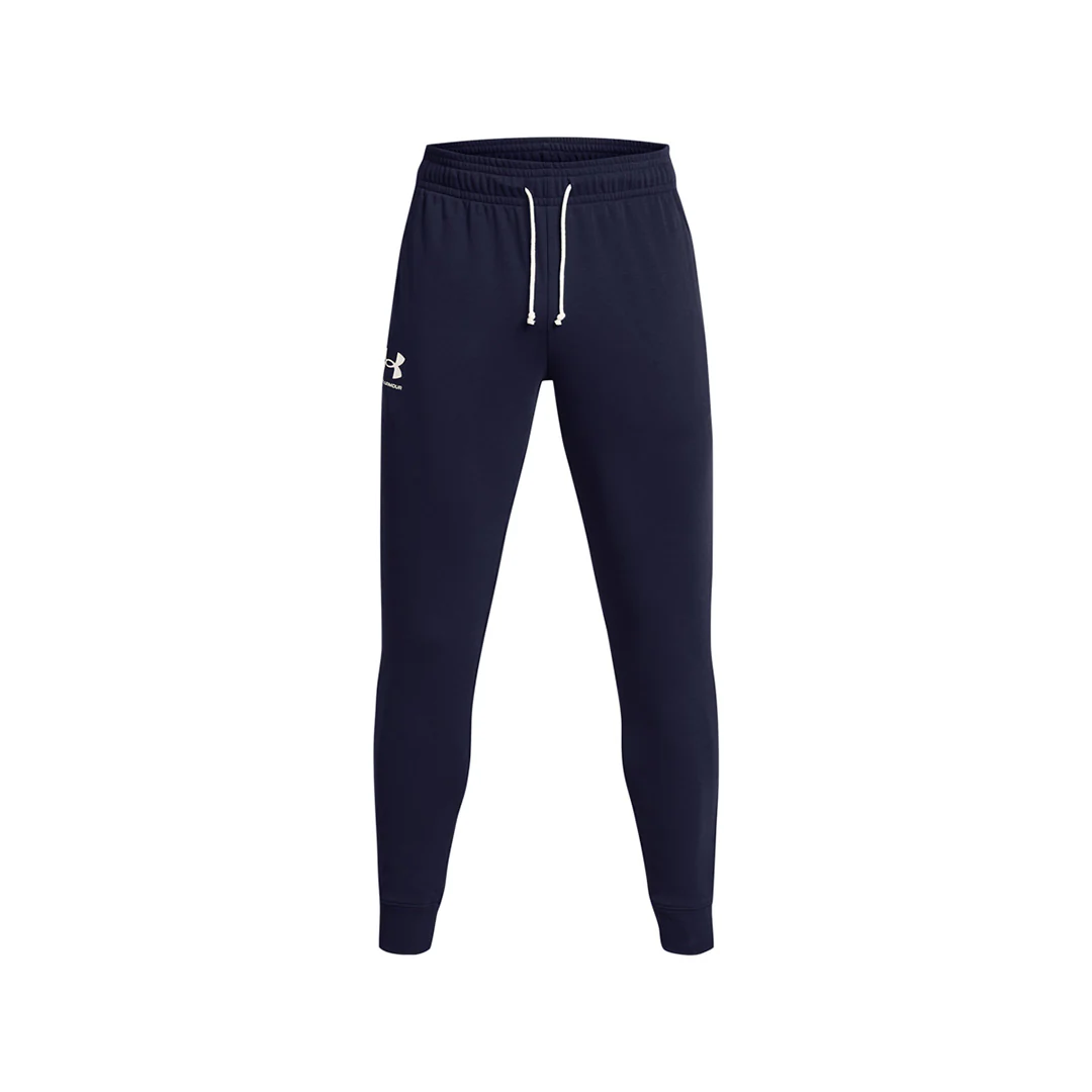 Under Armour Men Rival Terry Joggers | 1380843-410 - Image 3