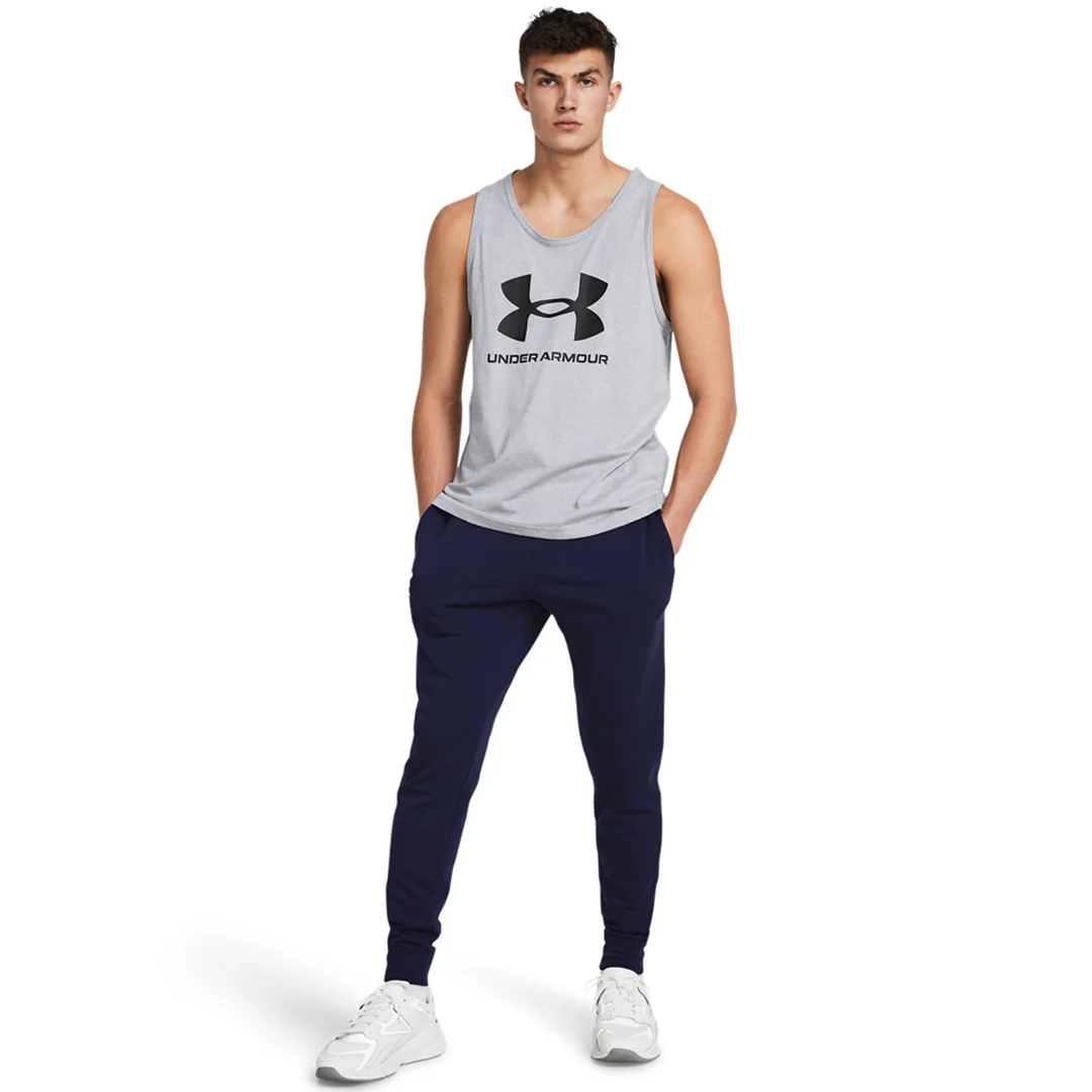 Under Armour Men Rival Terry Joggers | 1380843-410 - Image 5