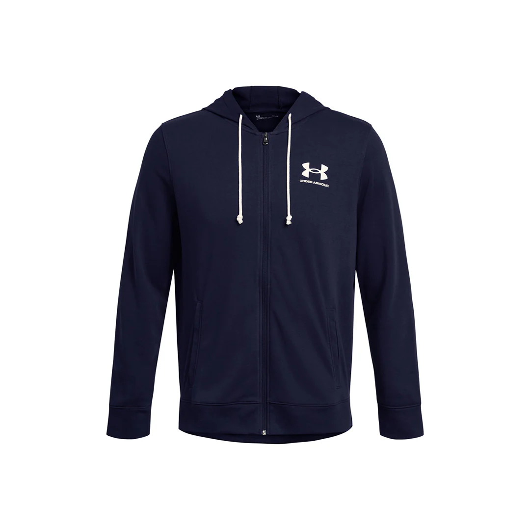 Under Armour Men Rival Terry Lc Fz Sweatshirt | 1370409-410 - Image 3