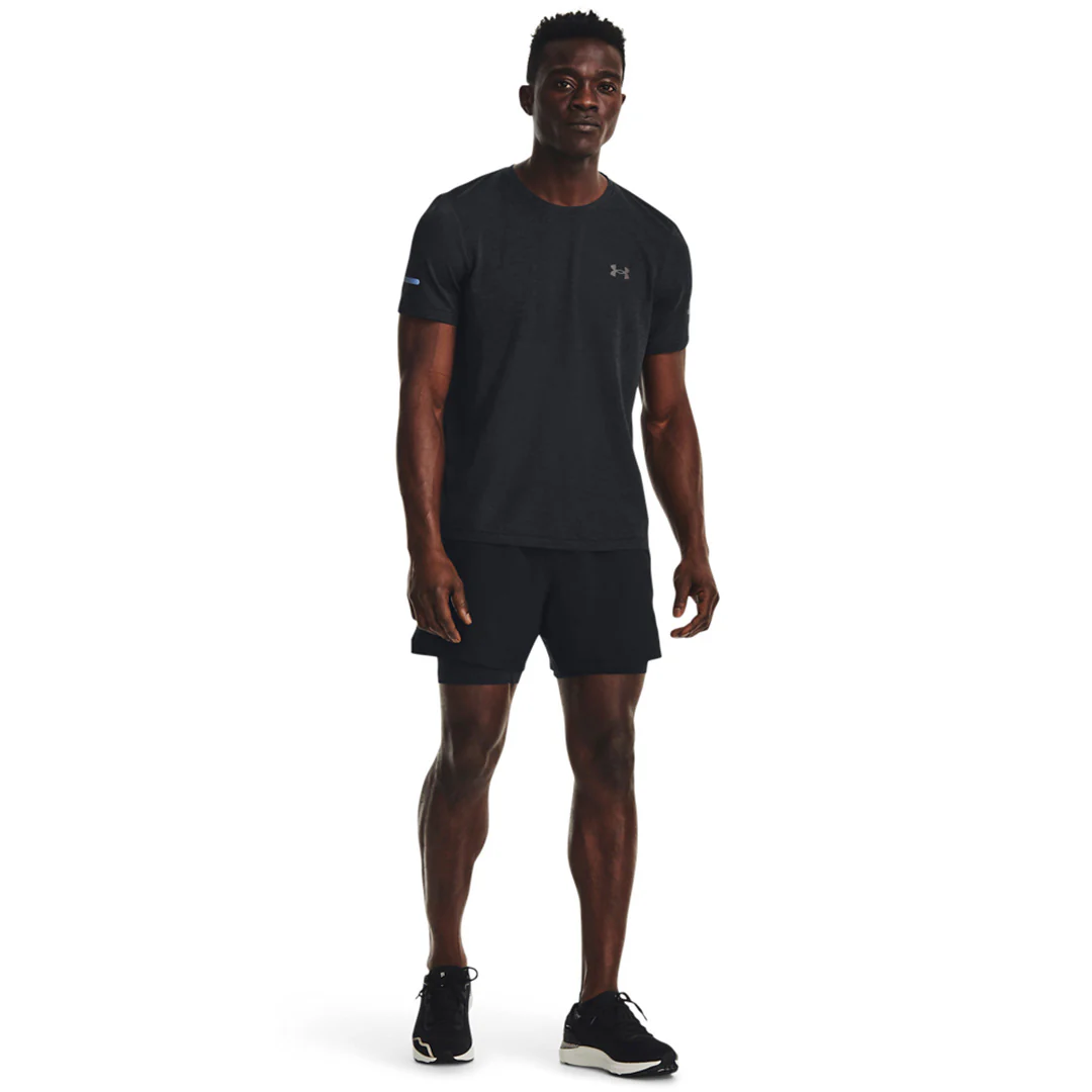 Under Armour Men  Seamless Stride Short Sleeve | 1375692-001 - Image 5