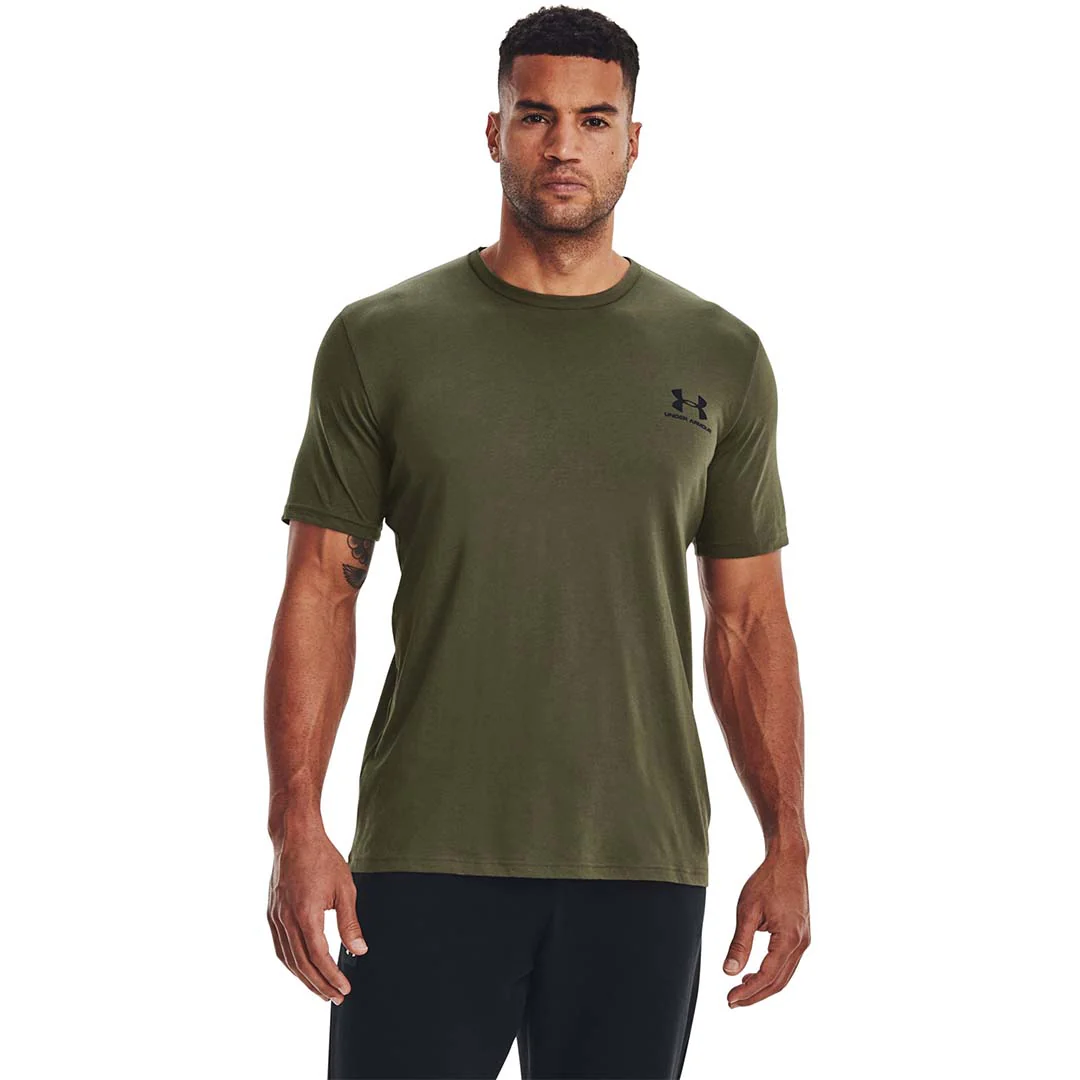 Under Armour Men Sport style Left Chest Logo Short Sleeve  | 1326799-390