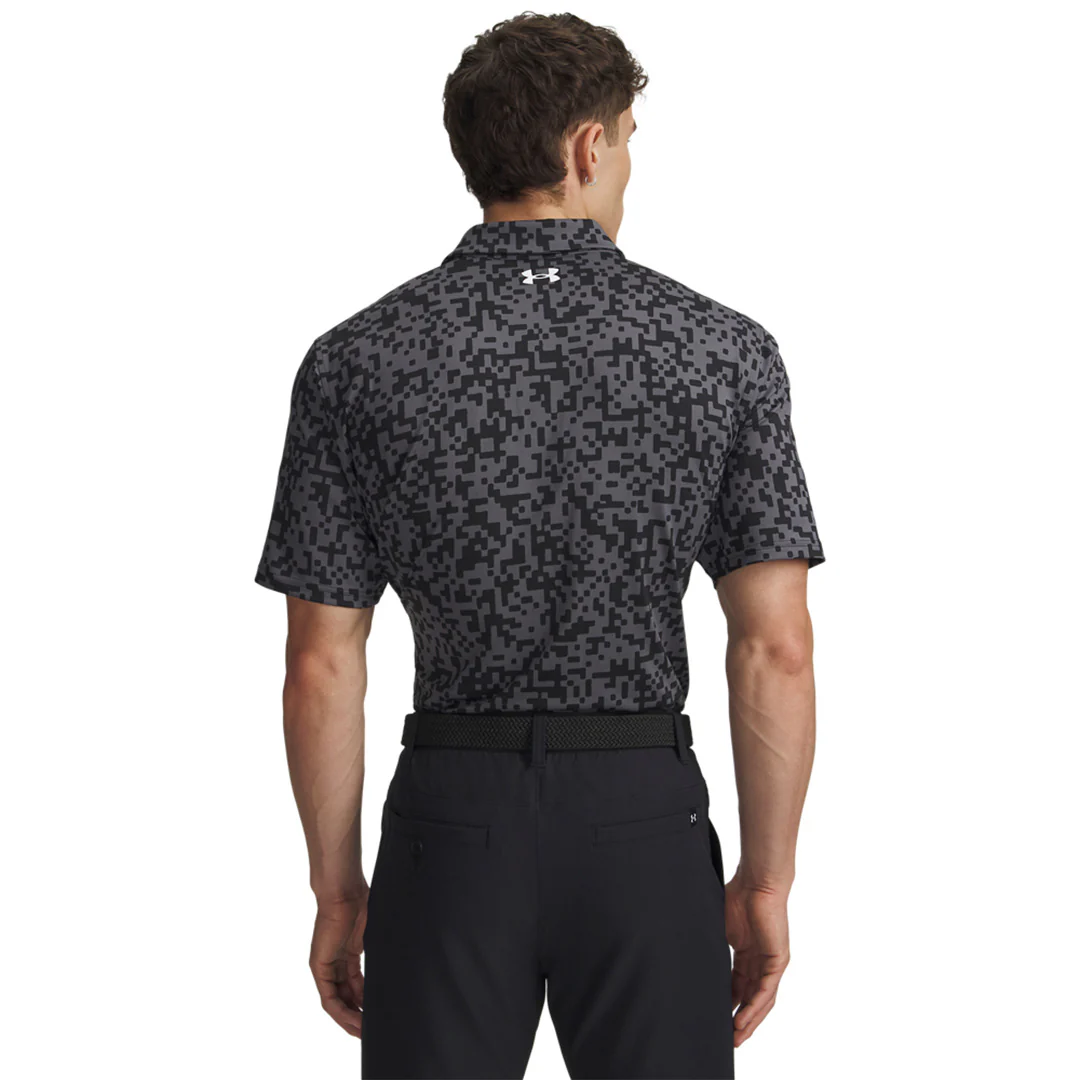 Under Armour Men T2G Printed Polo | 1383715-005 - Image 2