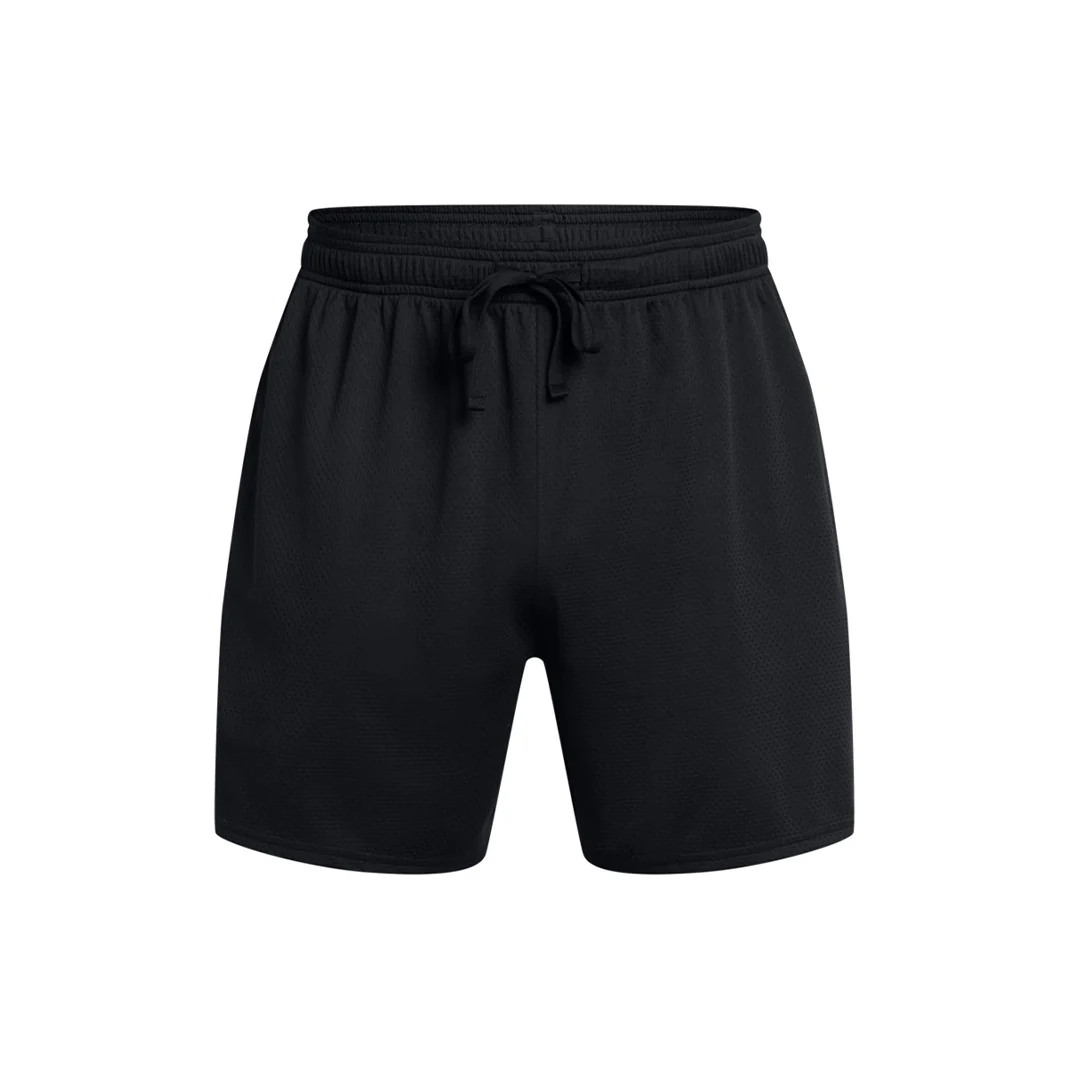 Under Armour Men Tech 6in Mesh Shorts | 1386970-001 - Image 3