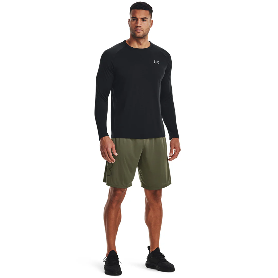 Under Armour Men Tech Graphic Shorts | 1306443-390 - Image 5
