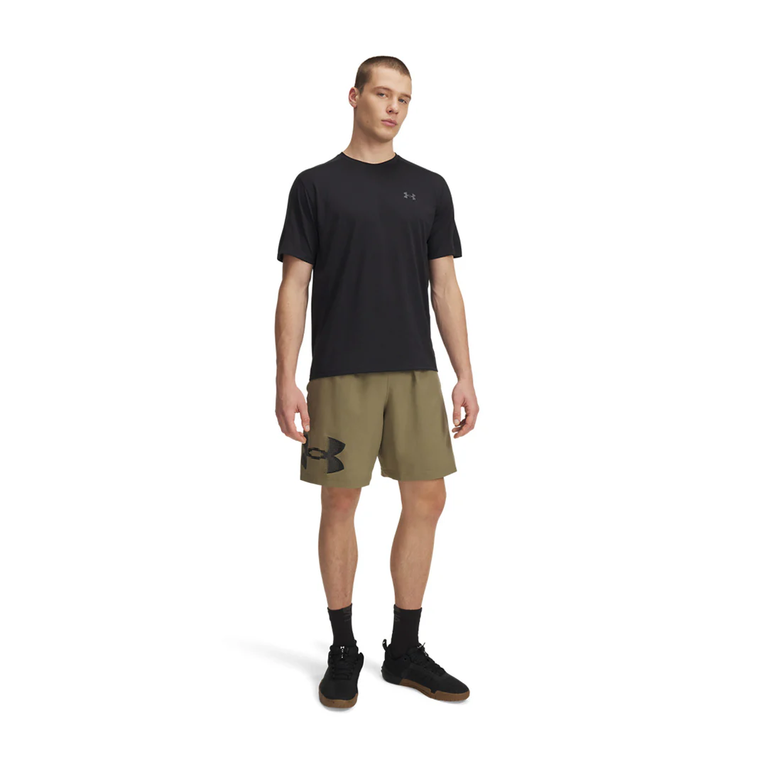 Under Armour Men Tech Woven Graphic Shorts | 1390046-251 - Image 3