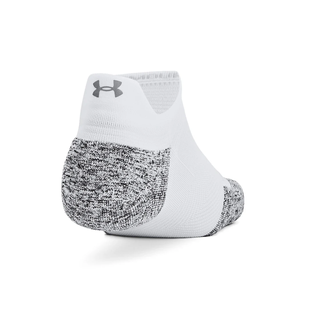 Under Armour Unisex ArmourDry Run Cushion 3-Pack Socks | 1387044-100 - Image 2