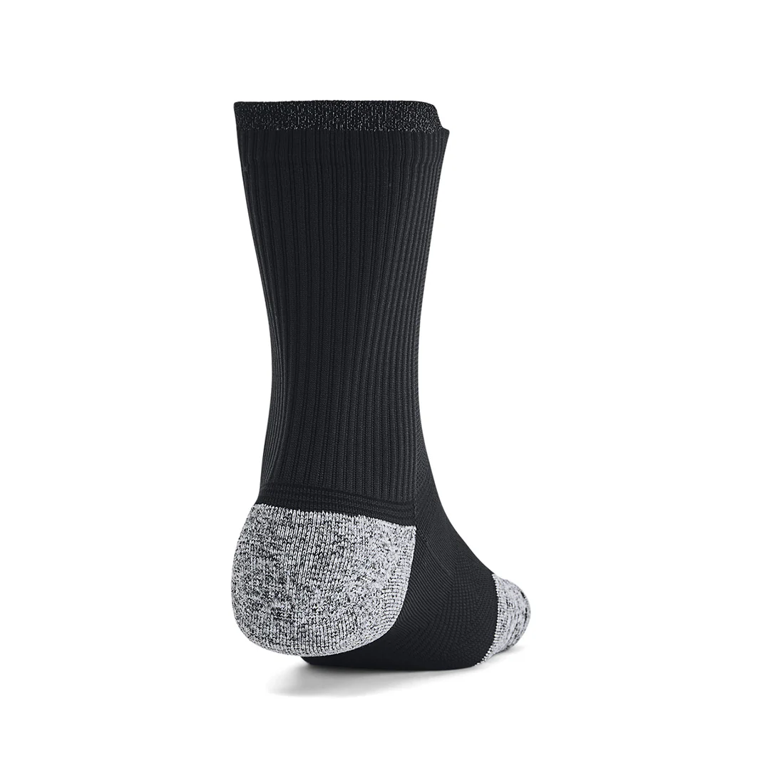 Under Armour Unisex ArmourDry Run Cushion 3 Pair Crew | 1387043-001 - Image 2