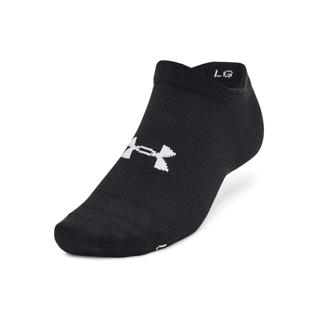 Under Armour Unisex Essential 6-Pack No-Show Socks  | 1382611-002 - Image 2