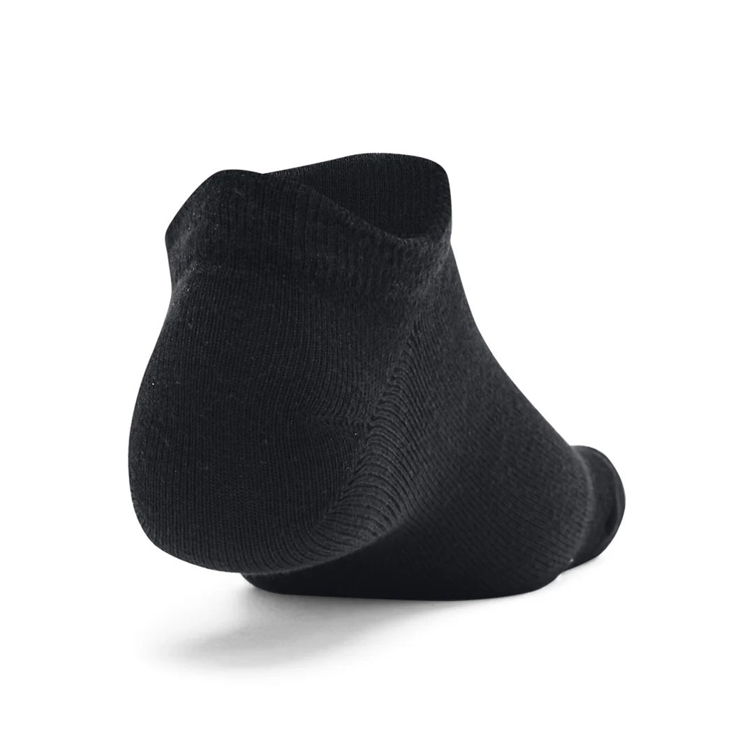 Under Armour Unisex Essential 6-Pack No-Show Socks  | 1382611-002 - Image 3