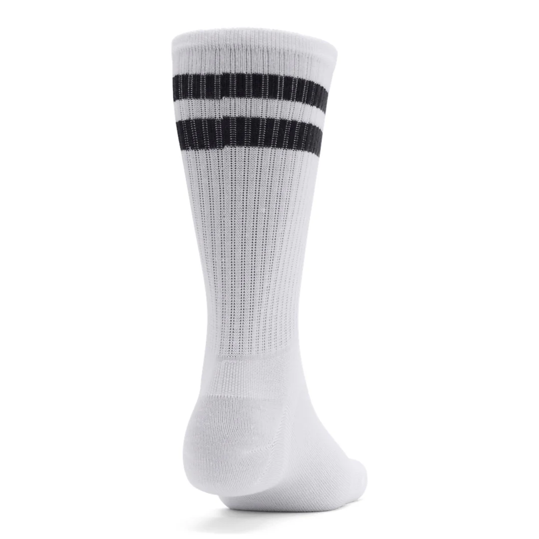 Under Armour Unisex Essential 6 Pair Crew Socks | 1387058-101 - Image 2