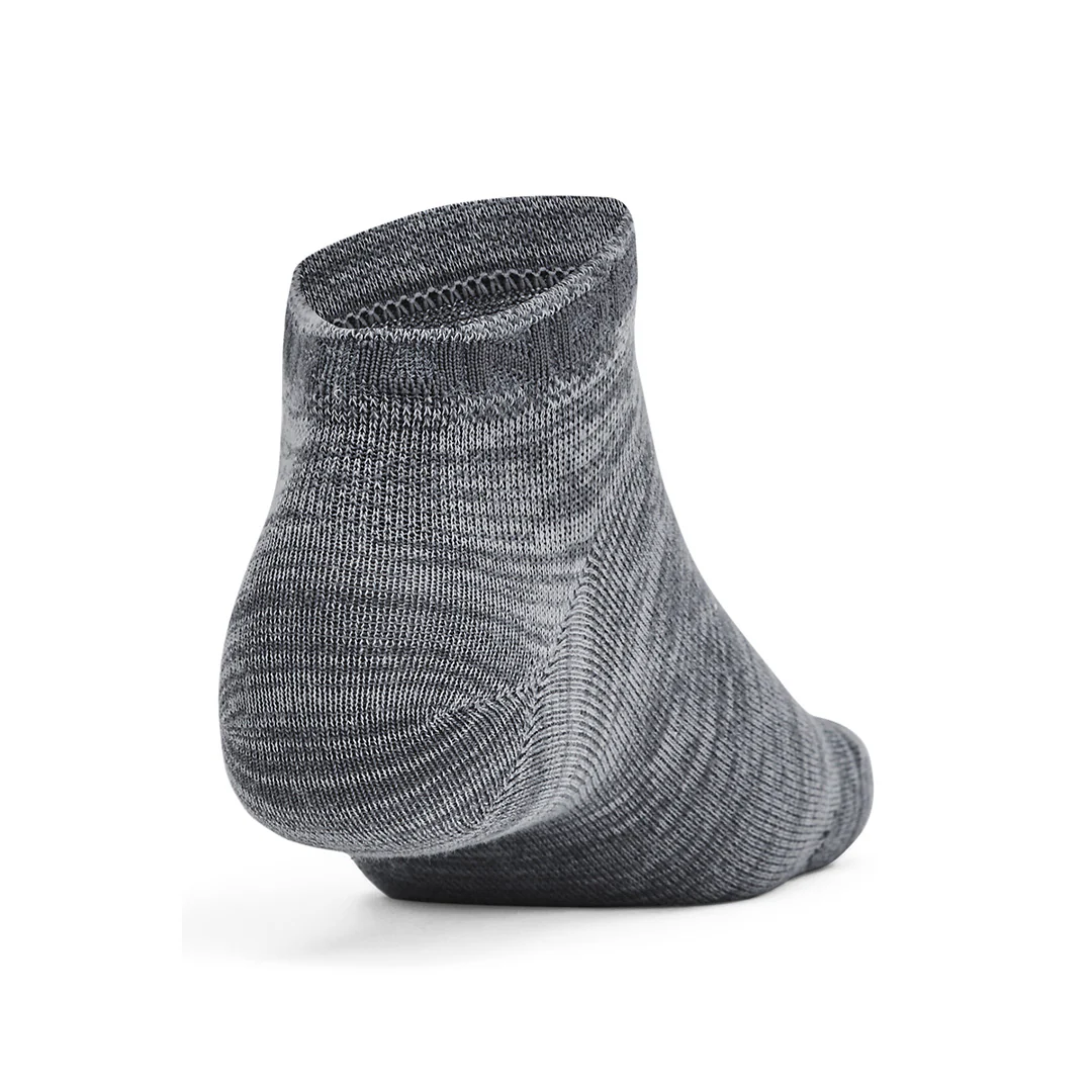 Under Armour Unisex Essential 6 Pair Low Cut Socks | 1386239-025 - Image 2