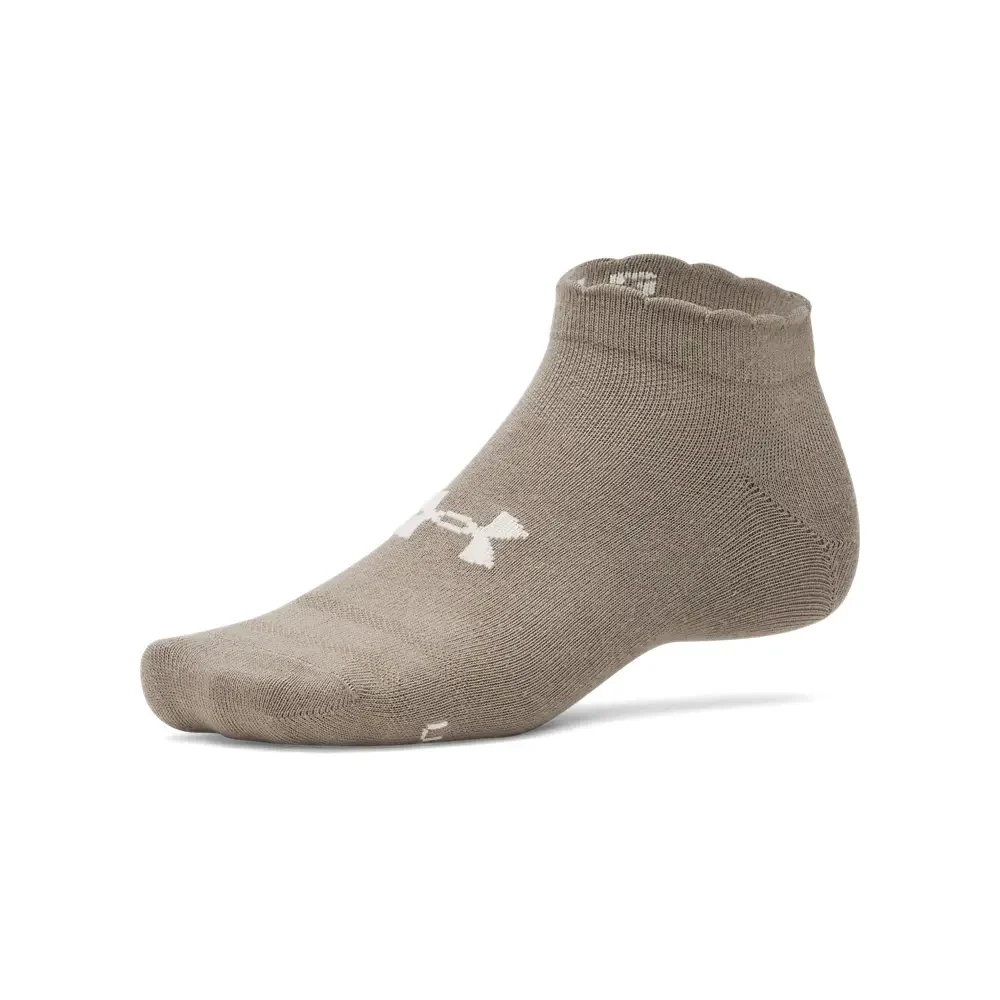 Under Armour Unisex Essential 6 Pair Low Cut Socks | 1386239-200