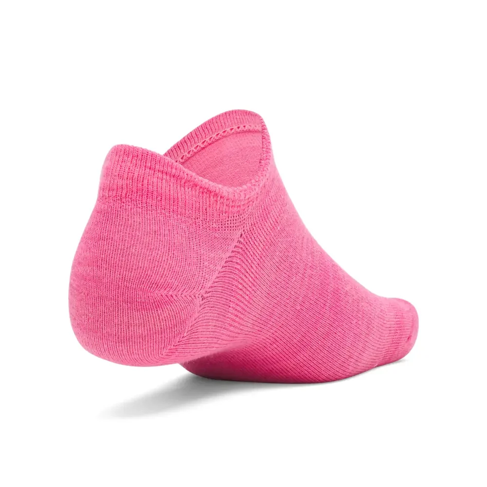 Under Armour Unisex Essential 6 Pairs No-Show Socks | 1382611-672 - Image 2