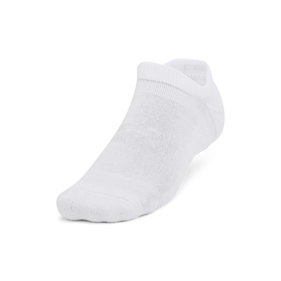 Under Armour Unisex Essential Cushion 6 Pair No Show | 1387057-100