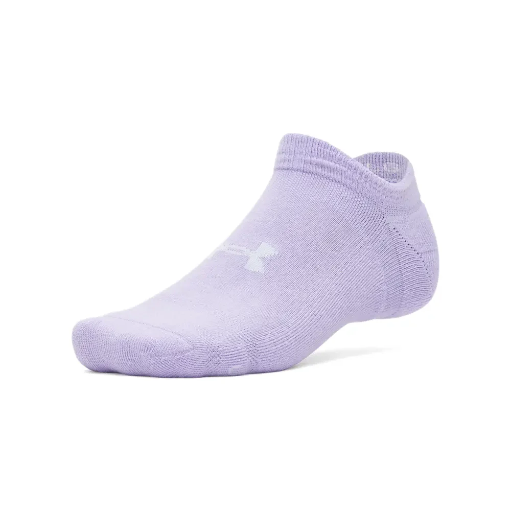 Under Armour Unisex Essential Cushion 6 Pair No Show | 1387057-538