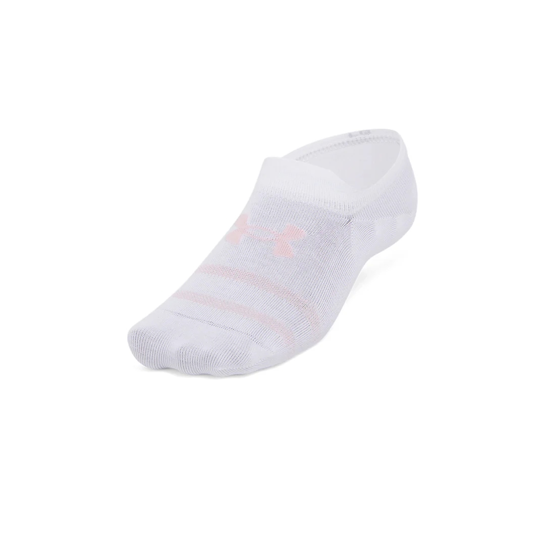 Under Armour Unisex Essential Ultra low tab 3-Pack Socks | 1382613-103 - Image 2