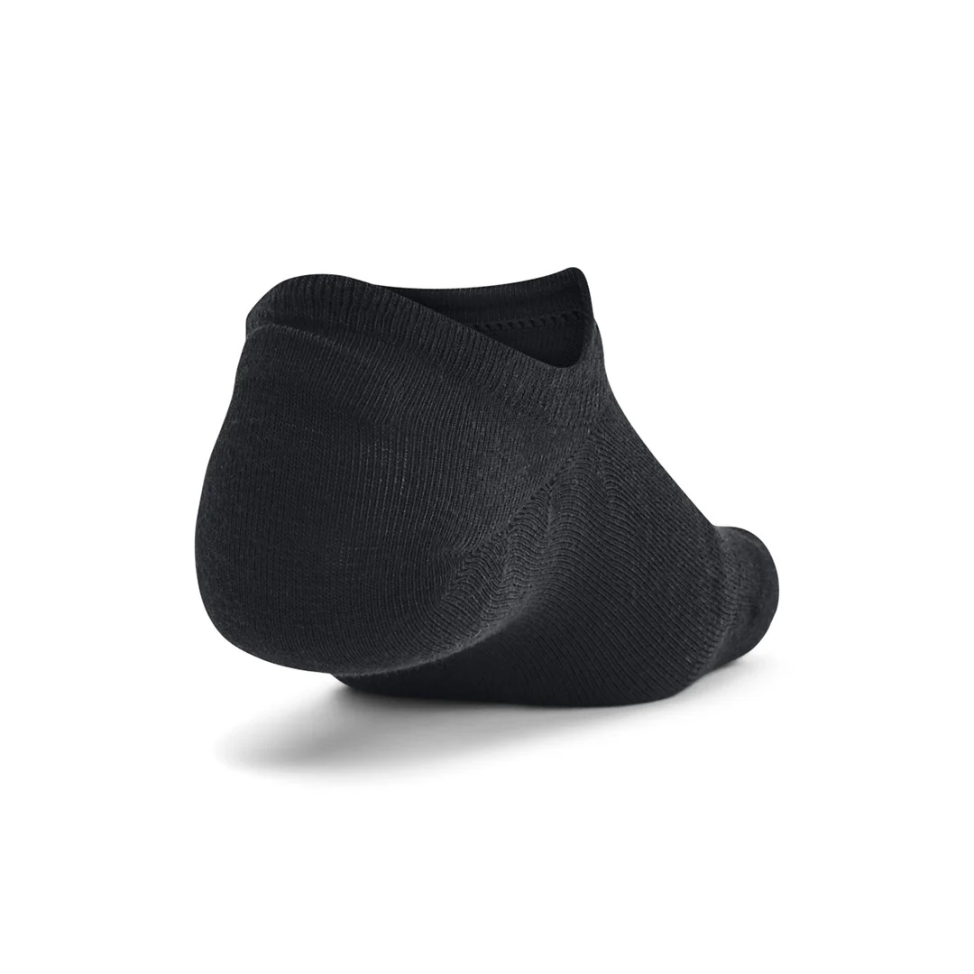 Under Armour Unisex Essential Ultra low tab 3 Pair Socks | 1382613-002 - Image 2