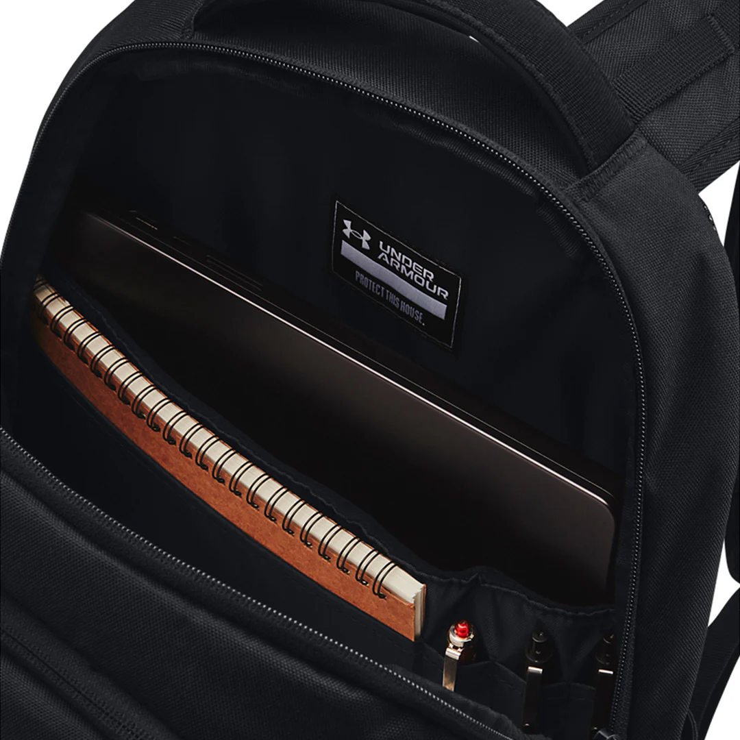Under Armour Unisex Hustle 6.0 Backpack | 1384672-002 - Image 3