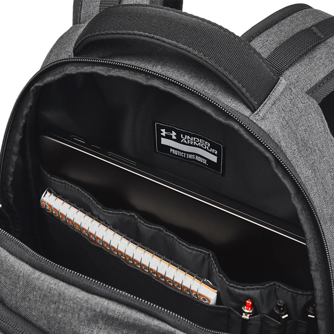 Under Armour Unisex Hustle 6.0 Backpack | 1384672-005 - Image 3