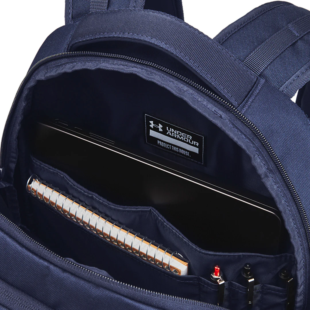 Under Armour Unisex Hustle 6.0 Backpack | 1384672-411 - Image 3