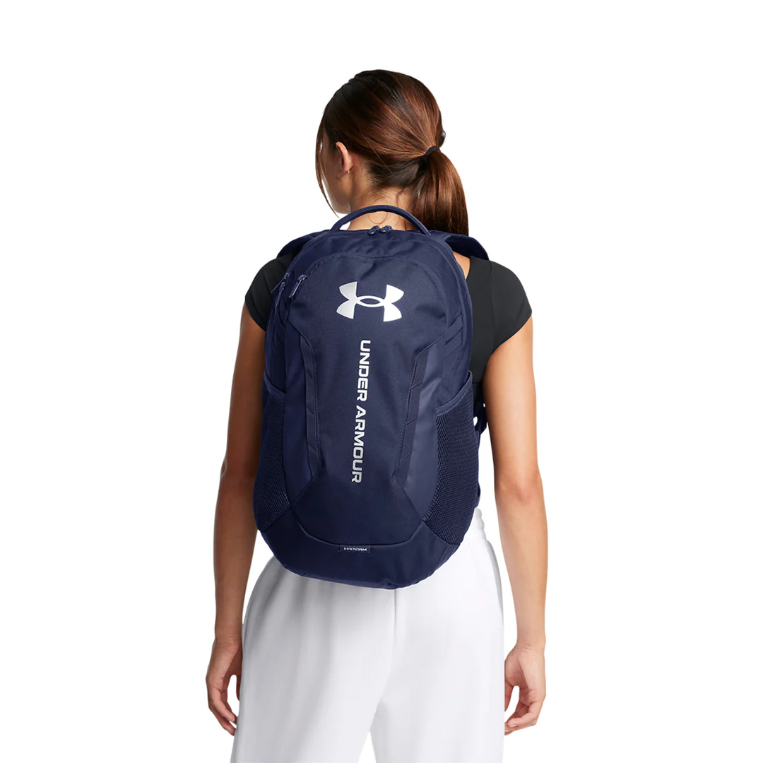 Under Armour Unisex Hustle 6.0 Backpack | 1384672-411 - Image 4
