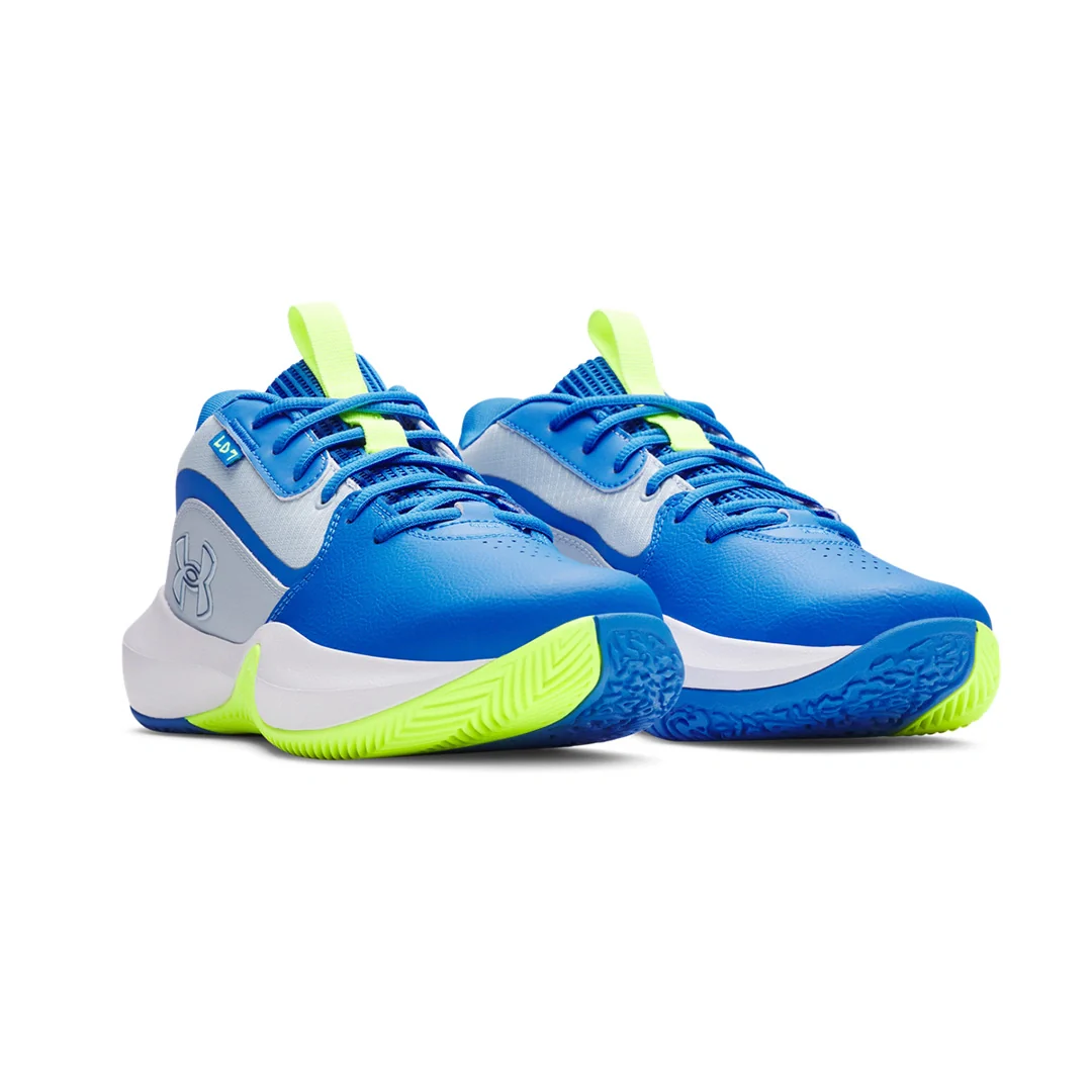 Under Armour Unisex Lockdown 7 Basketball Shoes | 3028512-453 - Image 3