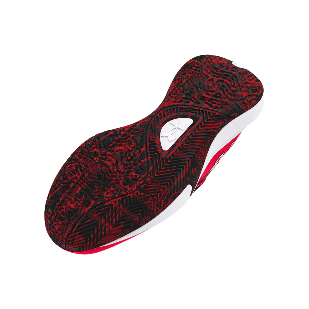 Under Armour Unisex Lockdown 7 Basketball Shoes | 3028512-600 - Image 4
