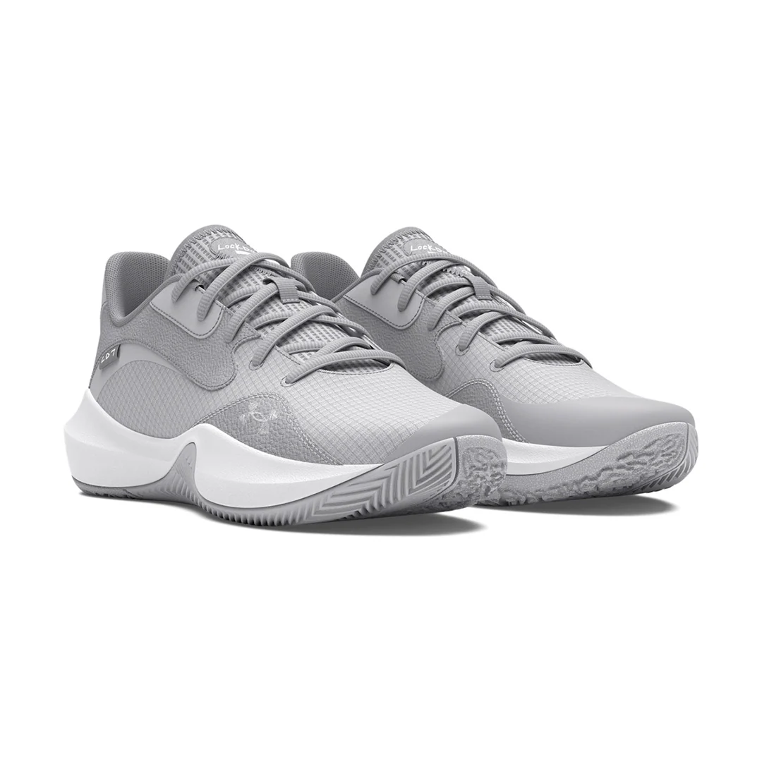 Under Armour Unisex  Lockdown 7 Low Basketball | 3027646-101 - Image 3