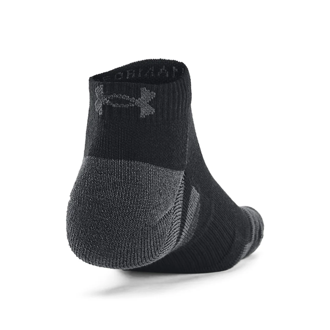 Under Armour Unisex Performance Tech 3 Pair Low Cut Socks | 1379504-001 - Image 2
