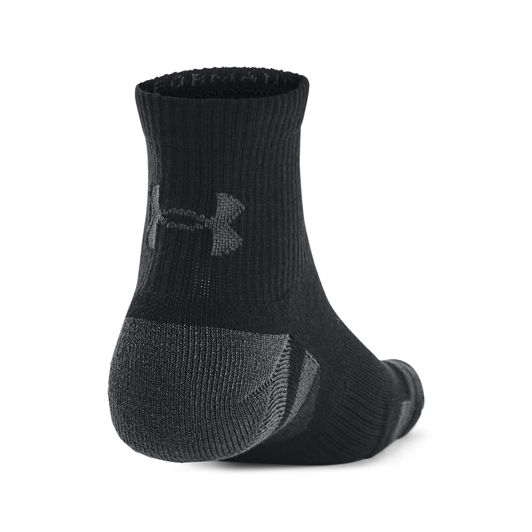 Under Armour Unisex Performance Tech 3 Pair QUnder Armourrter Socks | 1379510-001 - Image 2