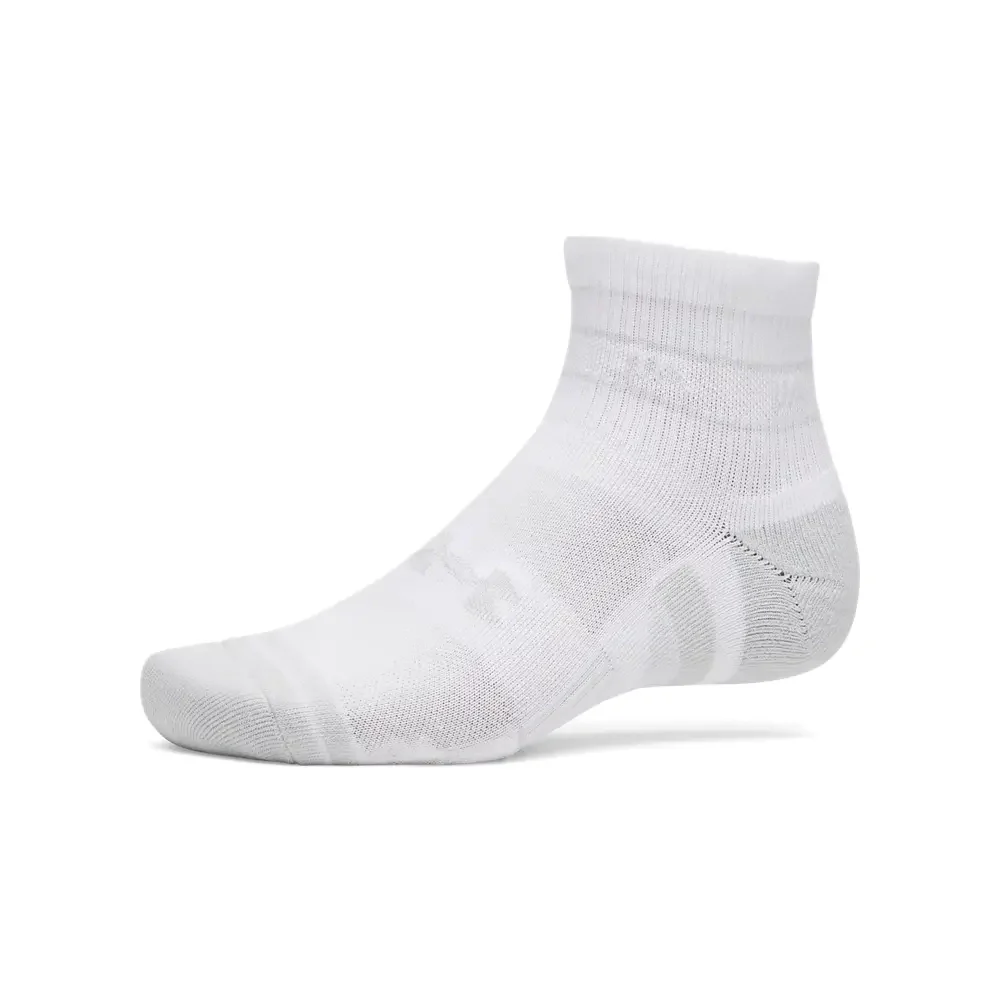Under Armour Unisex Performance Tech Novelty 3 Pair Quarter Socks | 1382943-107