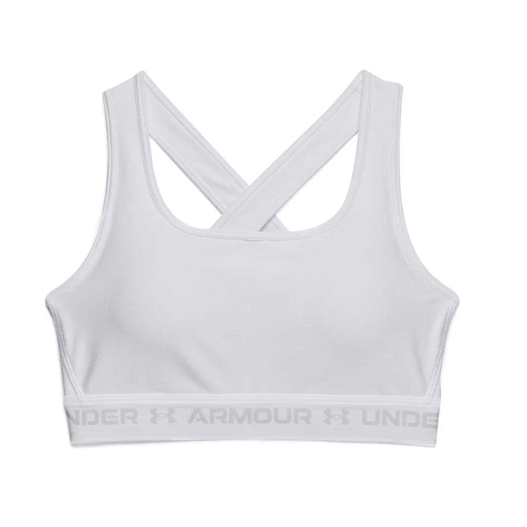 Under Armour Women Crossback Mid Bra | 1361034-100 - Image 3