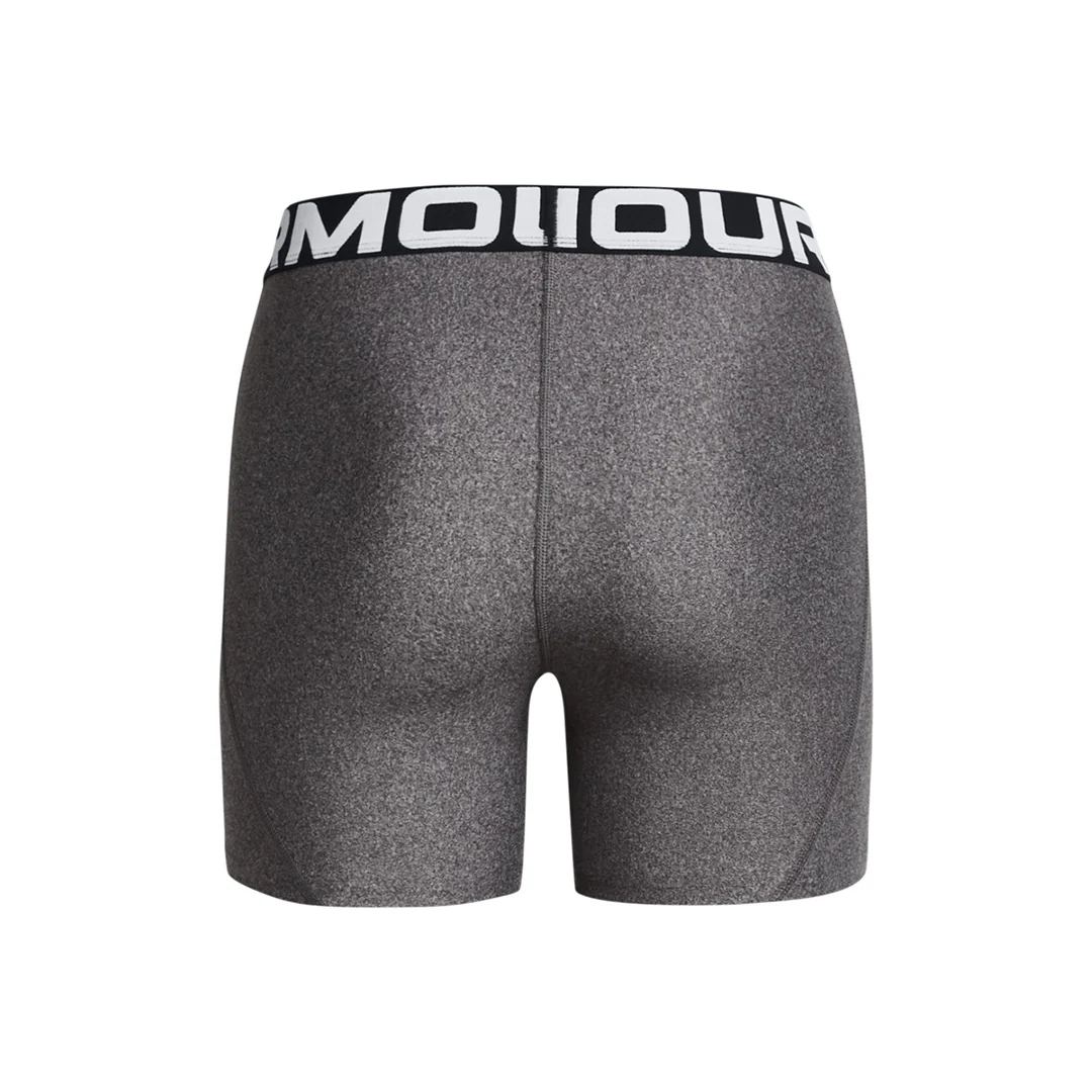 Under Armour Women HeatGear Middy Shorts | 1383628-019 - Image 4