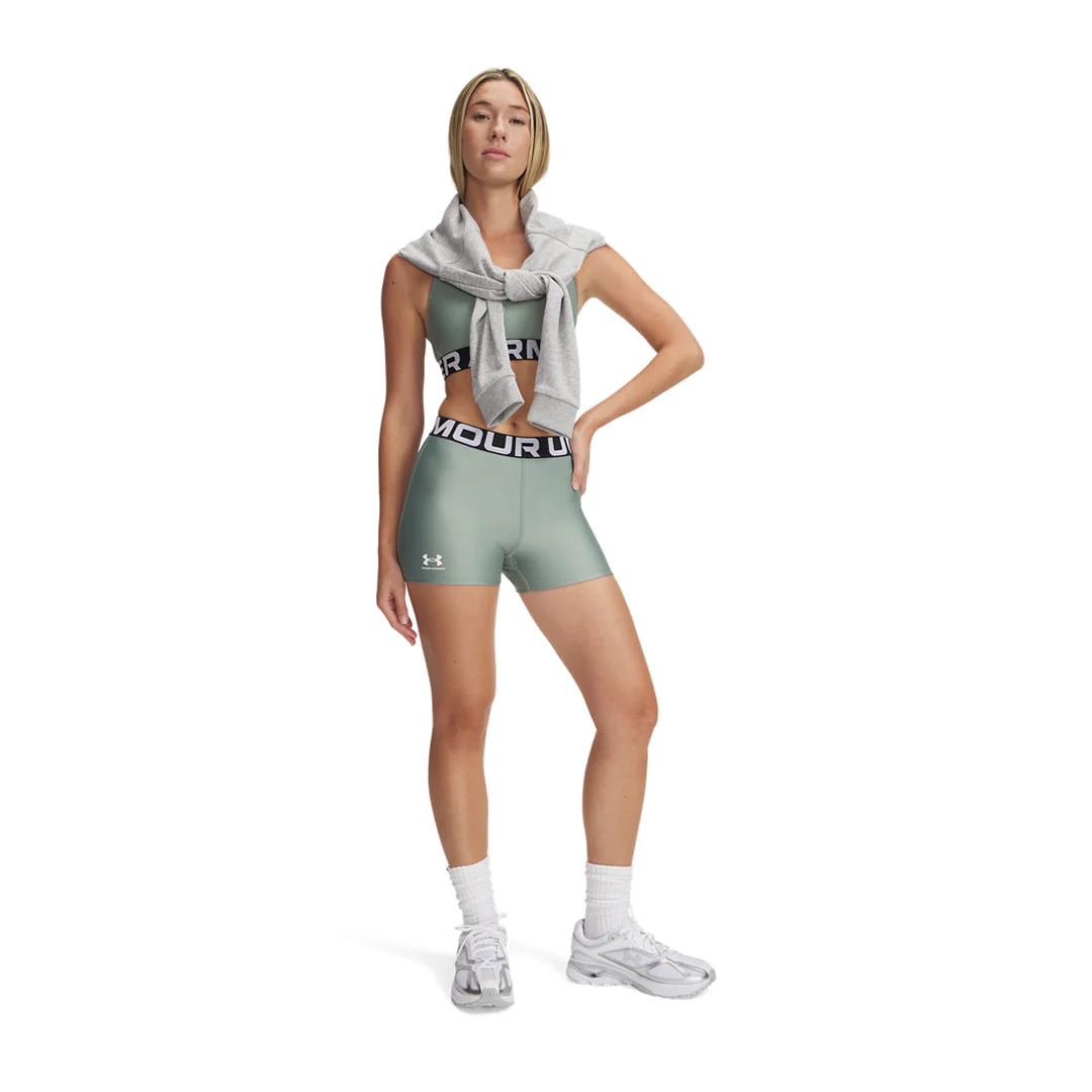 Under Armour Women HeatGear Shorty | 1383629-348 - Image 3