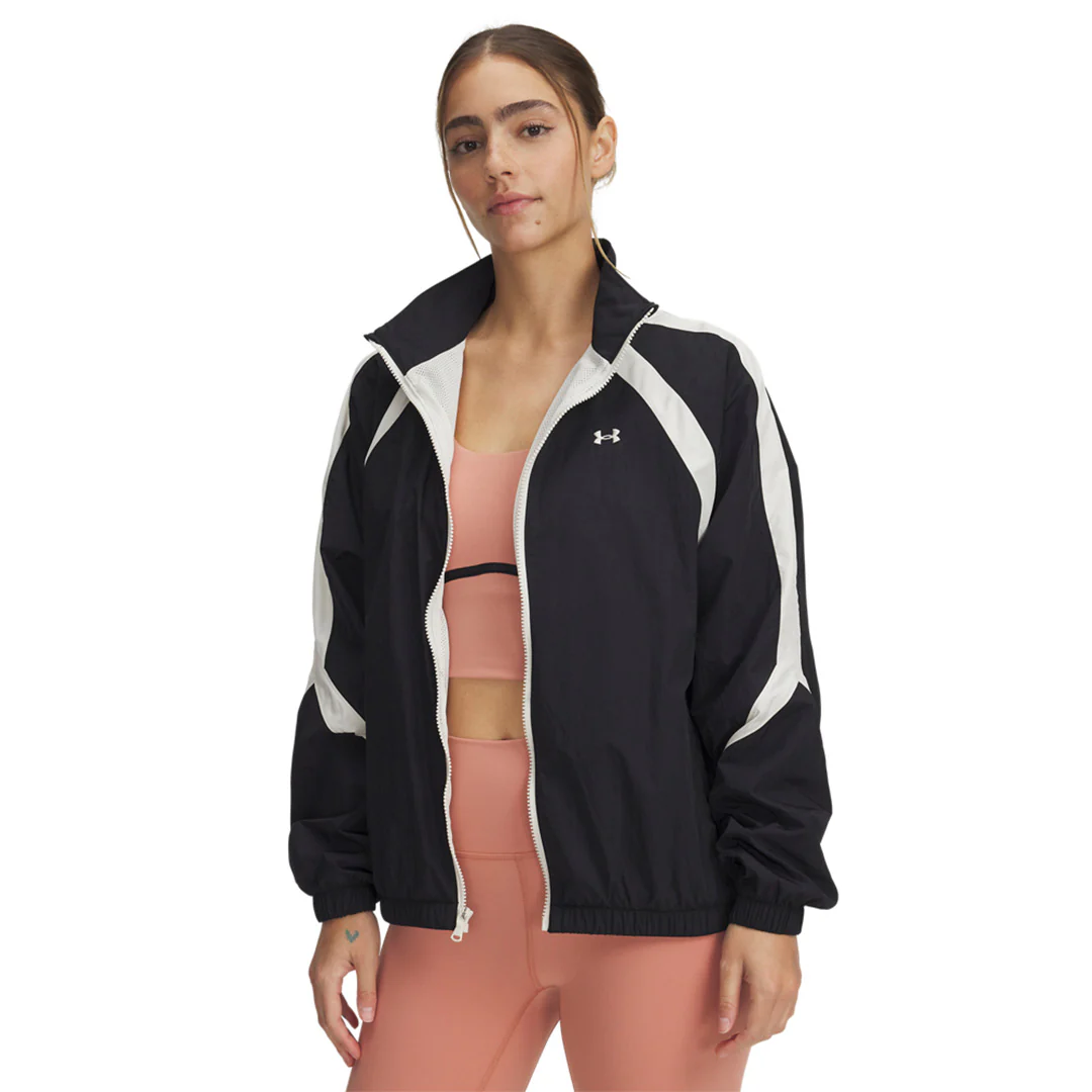 Under Armour Women Icon Crinkle Track Jacket | 6000278-001