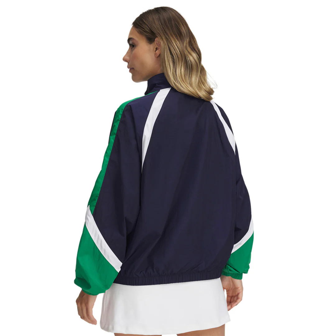 Under Armour Women Icon Crinkle Track Jacket | 6000278-410 - Image 2