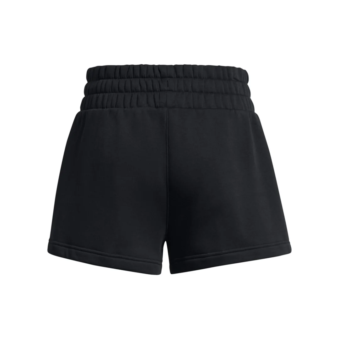 Under Armour Women Icon Fleece Boxer Shorts | 1382725-001 - Image 4